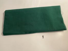 Jetzt noch !!! Stoff dunkelgrün 107x77cm