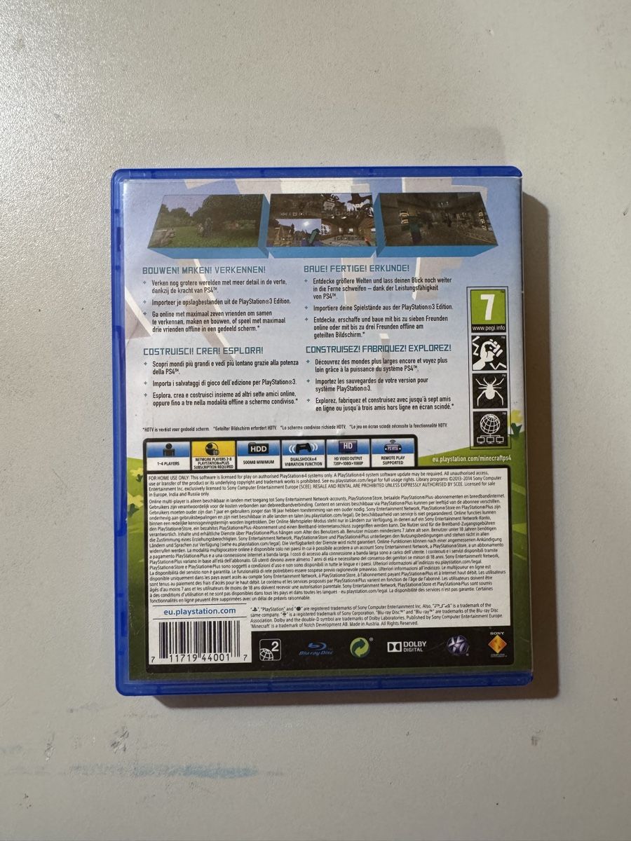 Jeux: Minecraft- PS4 – D'occasion à Escholzmatt par san_ym7z 1