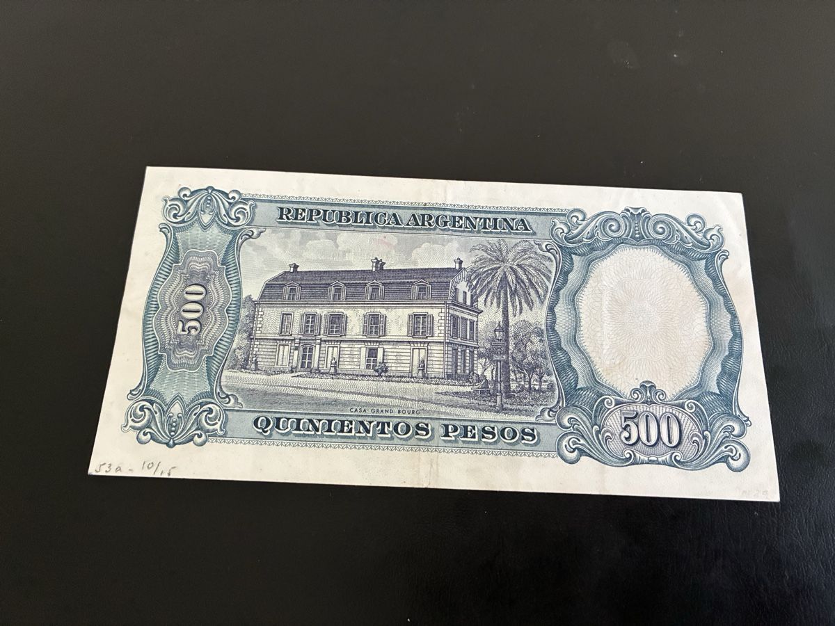 Billets de banque: 500 pesos 1968 – D'occasion à Dällikon par Woldbanknoten 2