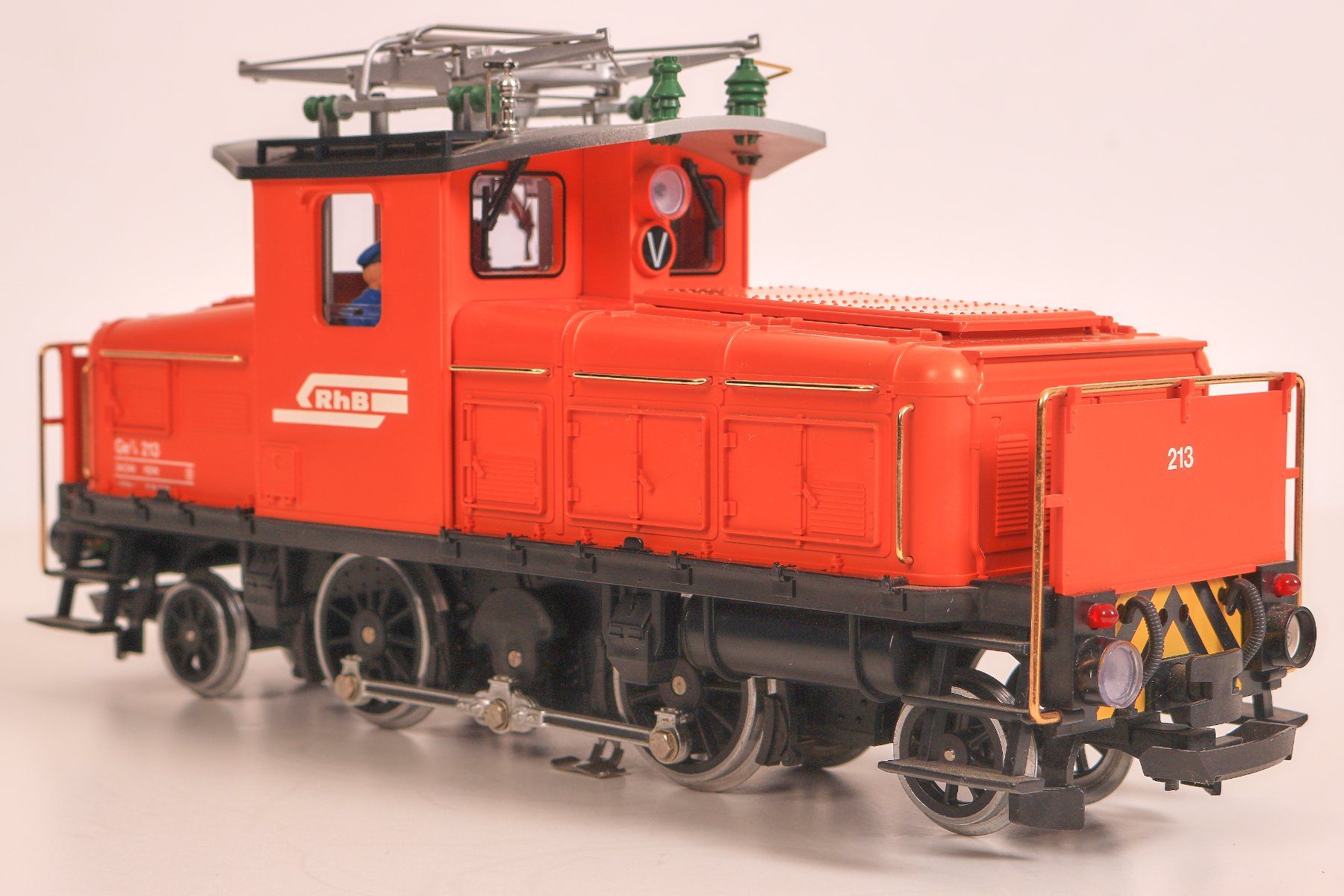 LGB Modellini di ferrovie: LGB 2044  RhB Ge 2/4  orange – Usato da Oensingen venduto da Ricboma50 2