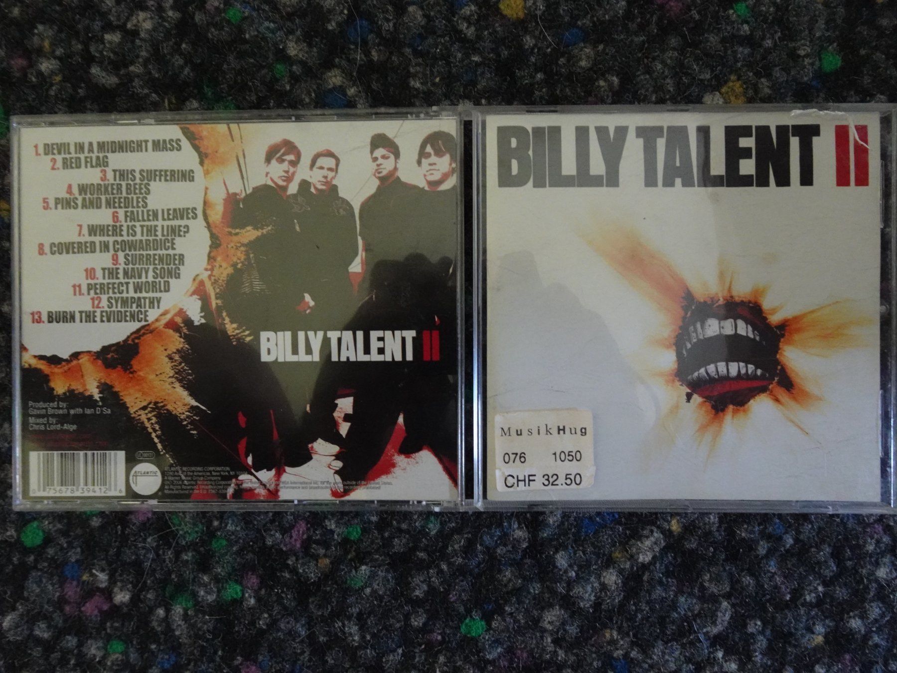 CDs: CD : Billy Talent – Gebraucht aus Lotzwil von Kiddis