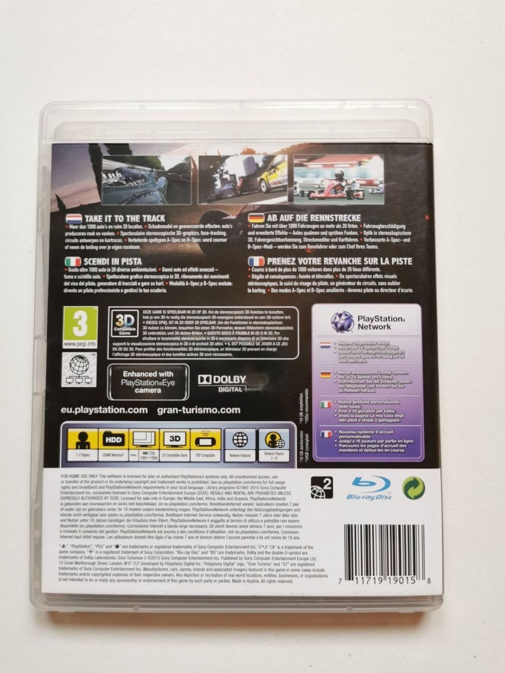 Sony Spiele: Ps 3 - Gran Turismo 5 – Gebraucht aus Lenzburg von eyworld 2