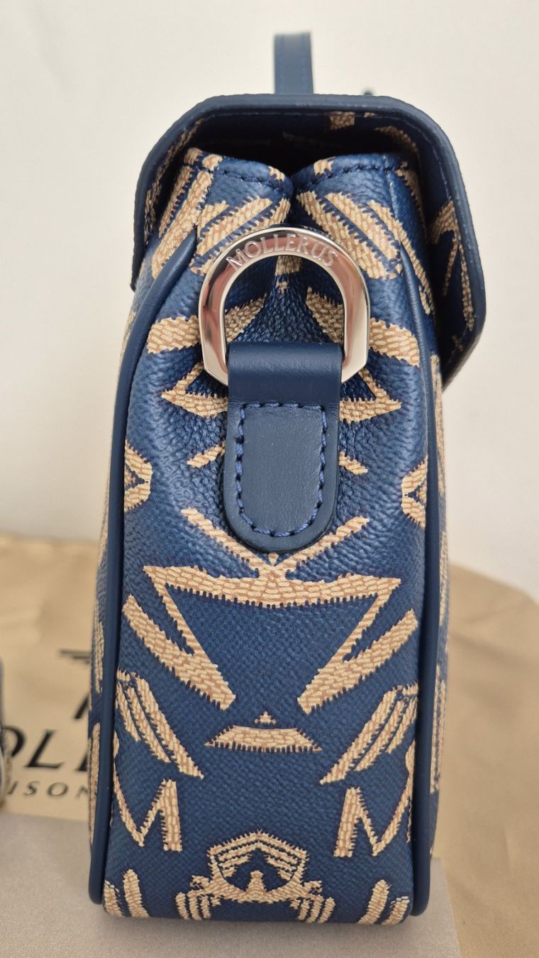 Maison Mollerus Borse da donna: Original Maison Mollerus 'MARLY' Maze Deep Blau, neu ab 1.-- – Nuovo e nell'imballaggio originale da Pfäffikon ZH venduto da Noelsa 3