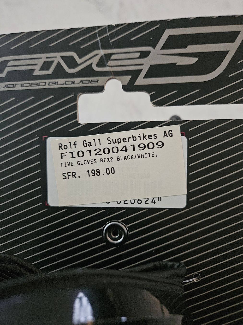 Sonstige Accessoires für Herren: Five5 RFX2 Motorradhandschuhe  – Neu und originalverpackt aus Mellingen von Okieh 2