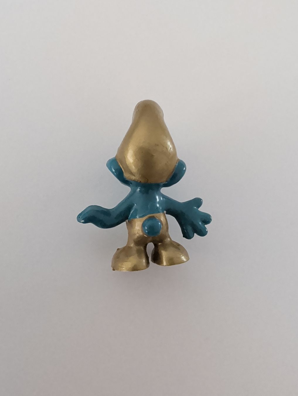 Schleich Figuren: Gold Schlumpf Modell Nummer 20005 – Gebraucht aus Rheinfelden von asm_197Id 1