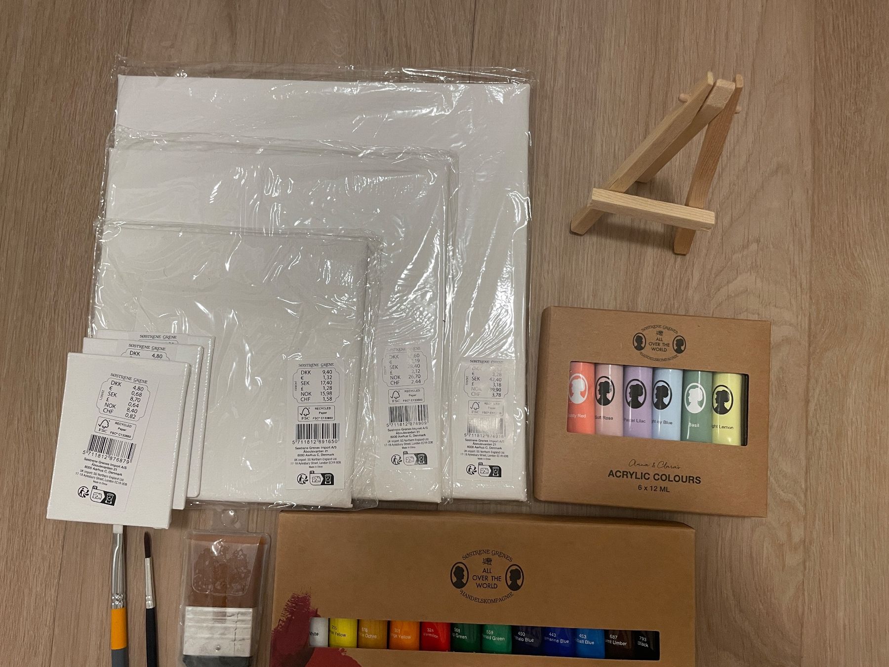 Kit bricolage: Acryl Set inkl. Leinwände – Usato da Luzern venduto da noz_b7k9 2