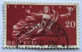 Nr.283  mit Vollstempel Bahnpost
