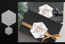 Stanzschablone Set - Geschenkband