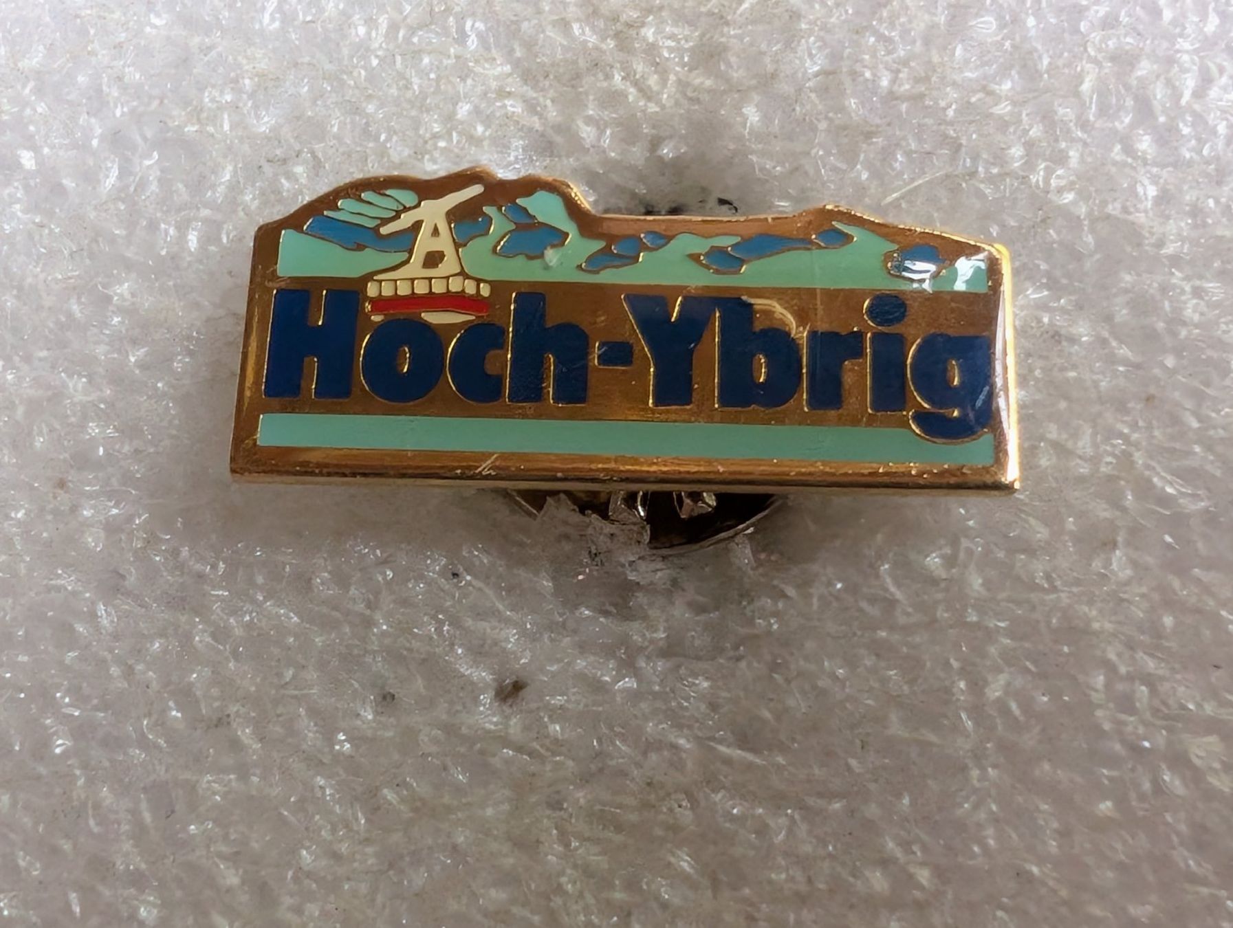 Plaketten & Abzeichen: Ansteckpin 160: Hoch Ybrig – Gebraucht aus Oppligen von Pin-Fall-Shop