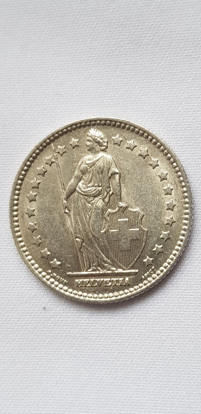 Tutti le monete: 1 Franken 1905 Schweiz – Usato da Dällikon venduto da Toyfan 5