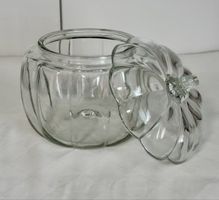 Vintage Anchor Hocking Kürbis-Bonbonglas (Pumpkin Jar)