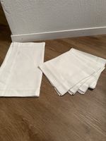 Tischläufer incl. 4 Stoffservietten, Weiss