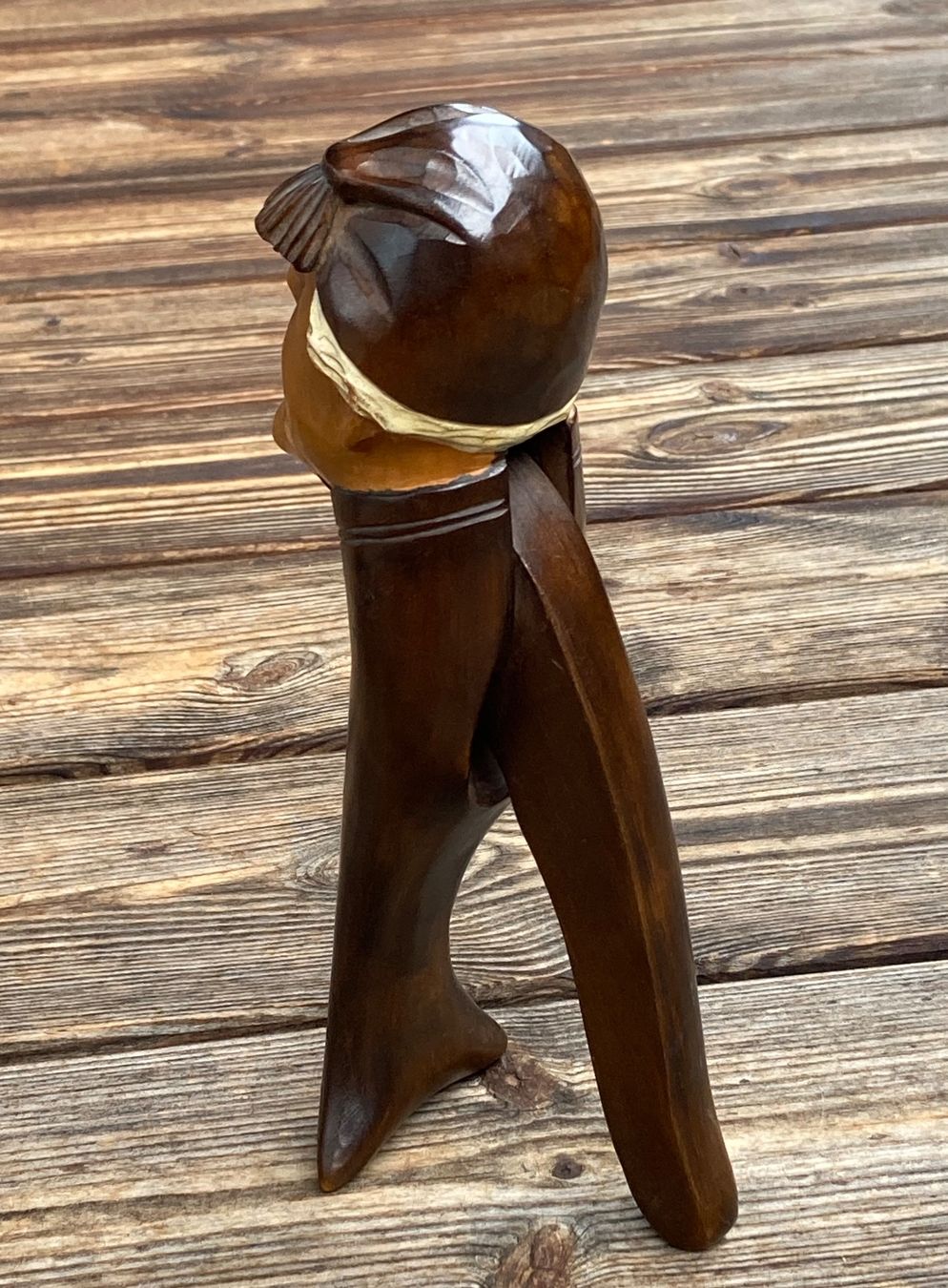 Figurines: antike Nussknacker Brienzer Schnitzerei Mann mit Zipfelmütze – D'occasion à Lüchingen par Eeizo 2