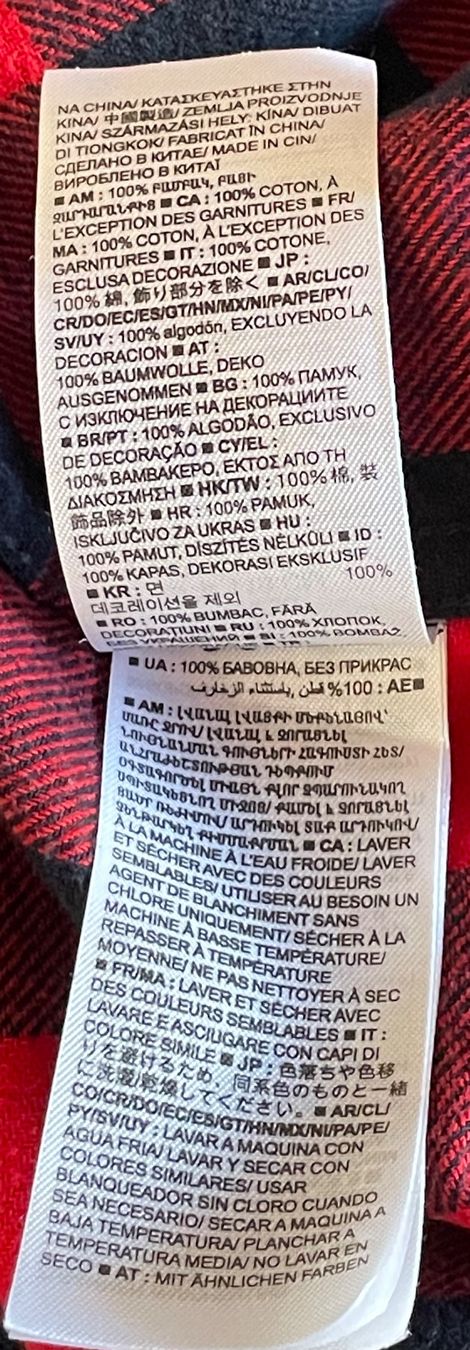 Gap Camicie, T-shirt & Polo: Camicia in flanella di cotone GAP – Usato da Castel San Pietro venduto da Moregi 4