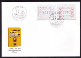 ATM 6_2x Abart "FEHLENDE OBERLINIE"_ill. Brief NABA Züri 84!