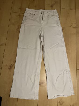 Pantalon blanc large S