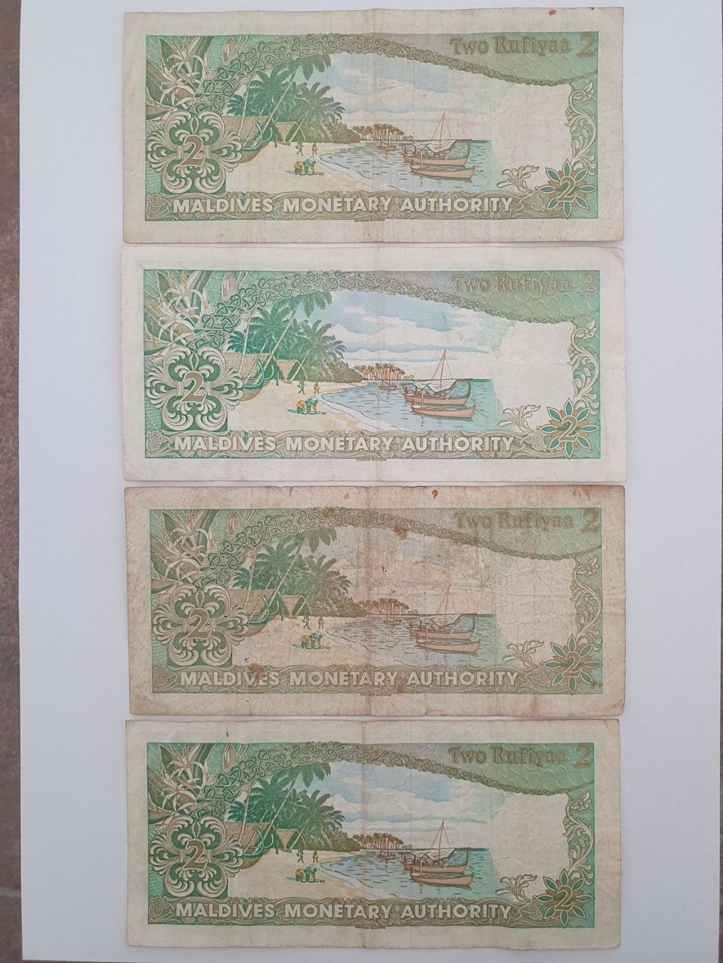 Banconote: Banknoten aus Malediven – Usato da Pravidondaz venduto da LVtik 2