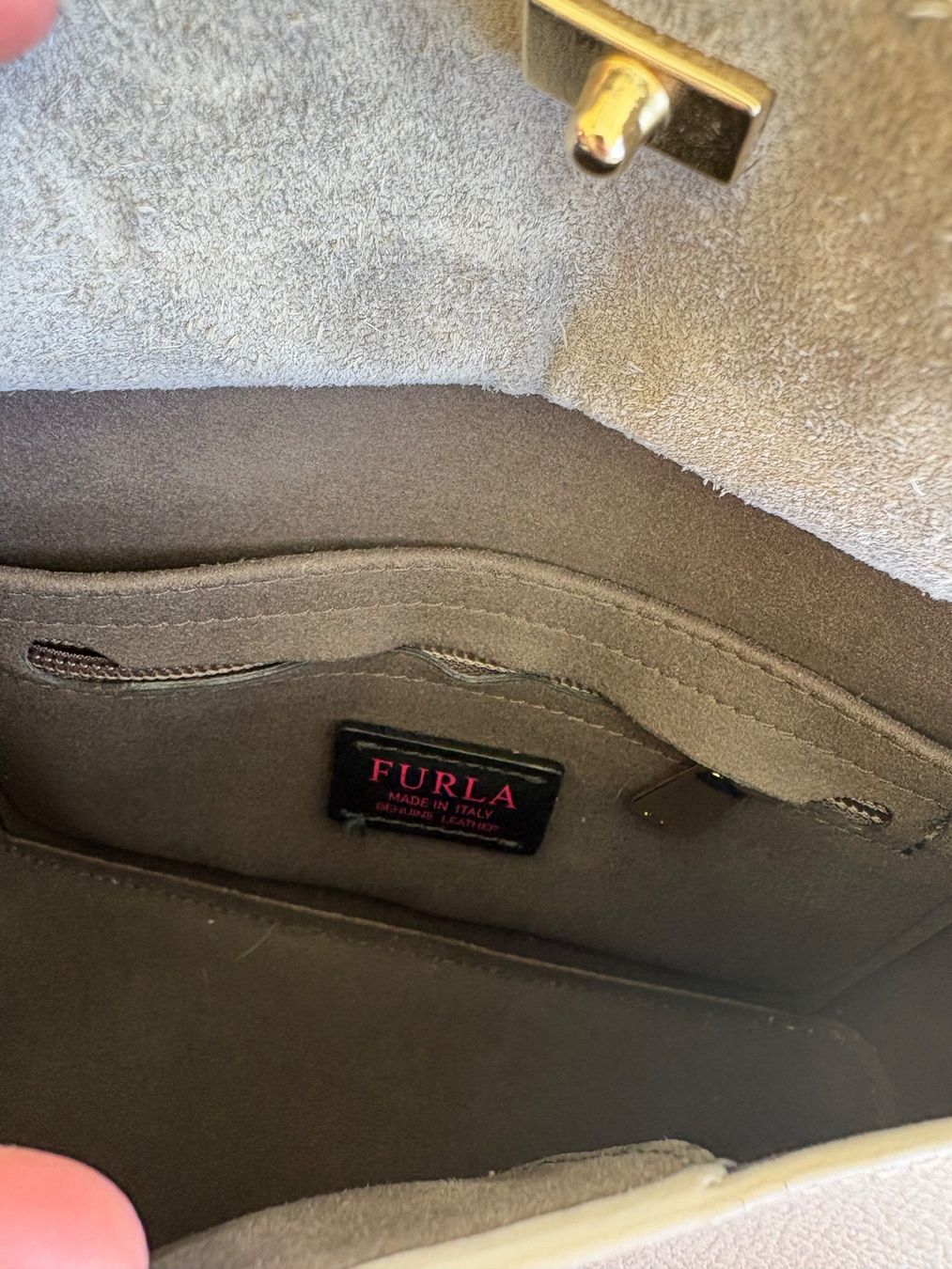 Furla Taschen für Damen: Furla Tasche Taupe – Gebraucht aus Feldbrunnen von A.Furrer 2