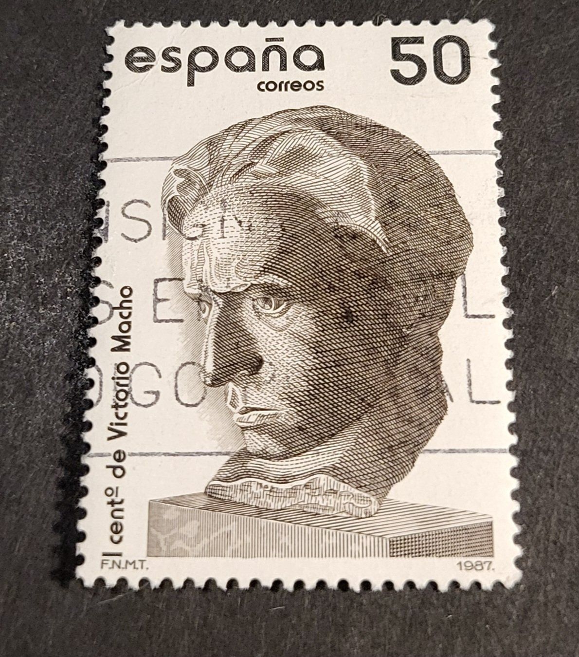 Alle Briefmarken: Spanien 1987 briefmarke – Gebraucht aus St Gallen von Stampsalshobby