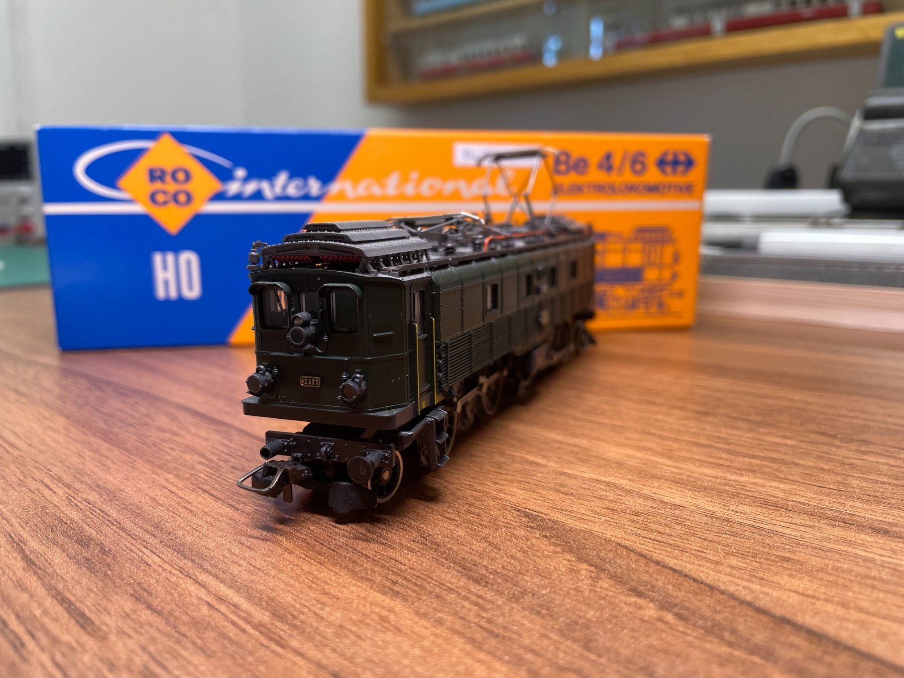 Roco Modellini di ferrovie: Roco SBB Be 4/6 grün in DC analog – Usato da Villmergen venduto da Mfritz 3