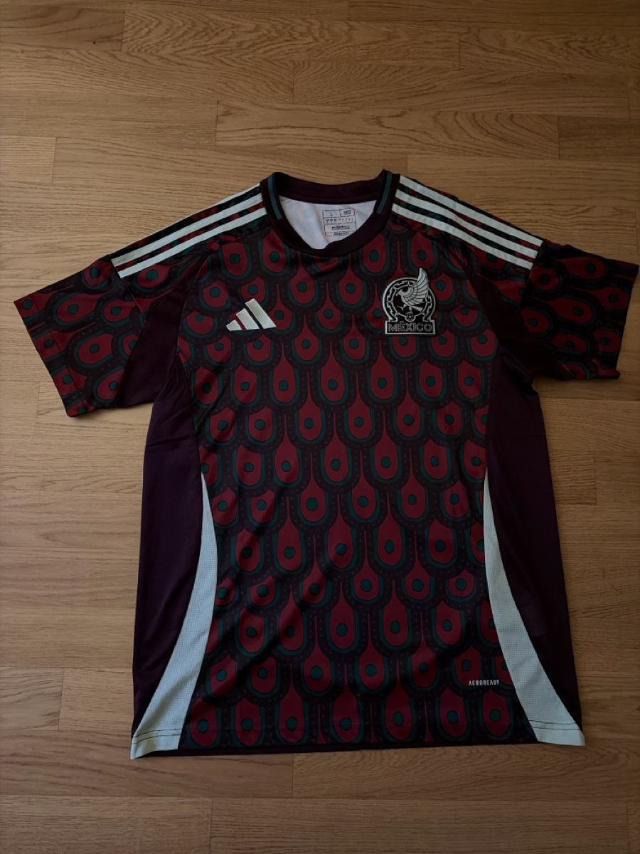 Adidas Canottiere & Pantaloni: Mexiko Heim Trikot, Grösse L – Usato da Basel venduto da eli_n5yh