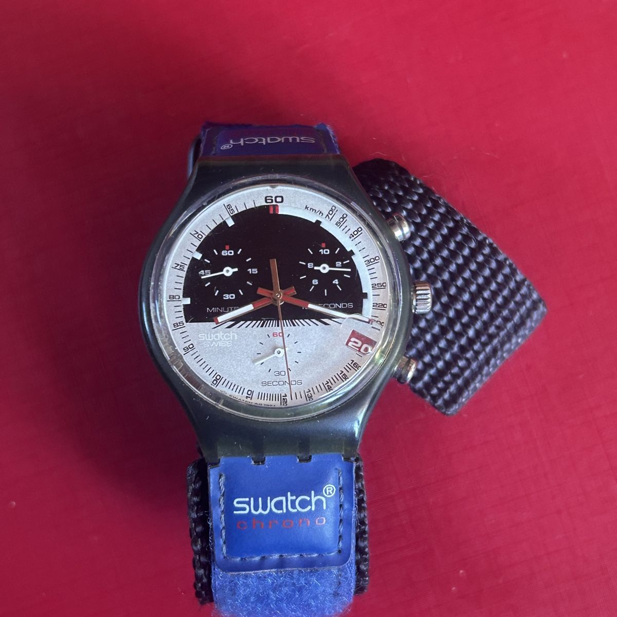 Swatch Orologi: Swatch Chrono Uhr, Vintage Modell – Usato da Laufen venduto da Bellavitaboom 6