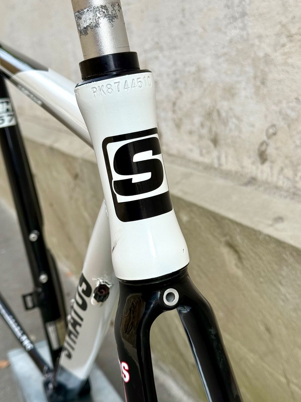 Ersatzteile: STRATOS ALU RACING Rennvelo Rahmen Size 57 Carbon Gabel 2603 – Gebraucht aus Luzern von bikeandbeltcom 2