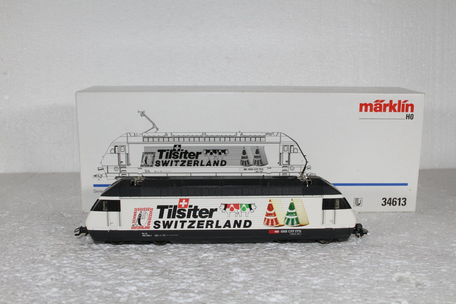Märklin Modellini di ferrovie: Märklin 34613 SBB Re 460 Tilsiter – Usato da Triesen venduto da cor_62ts