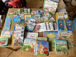 über 60 kleine und grosse Kinderbücher, livres pour enfants,