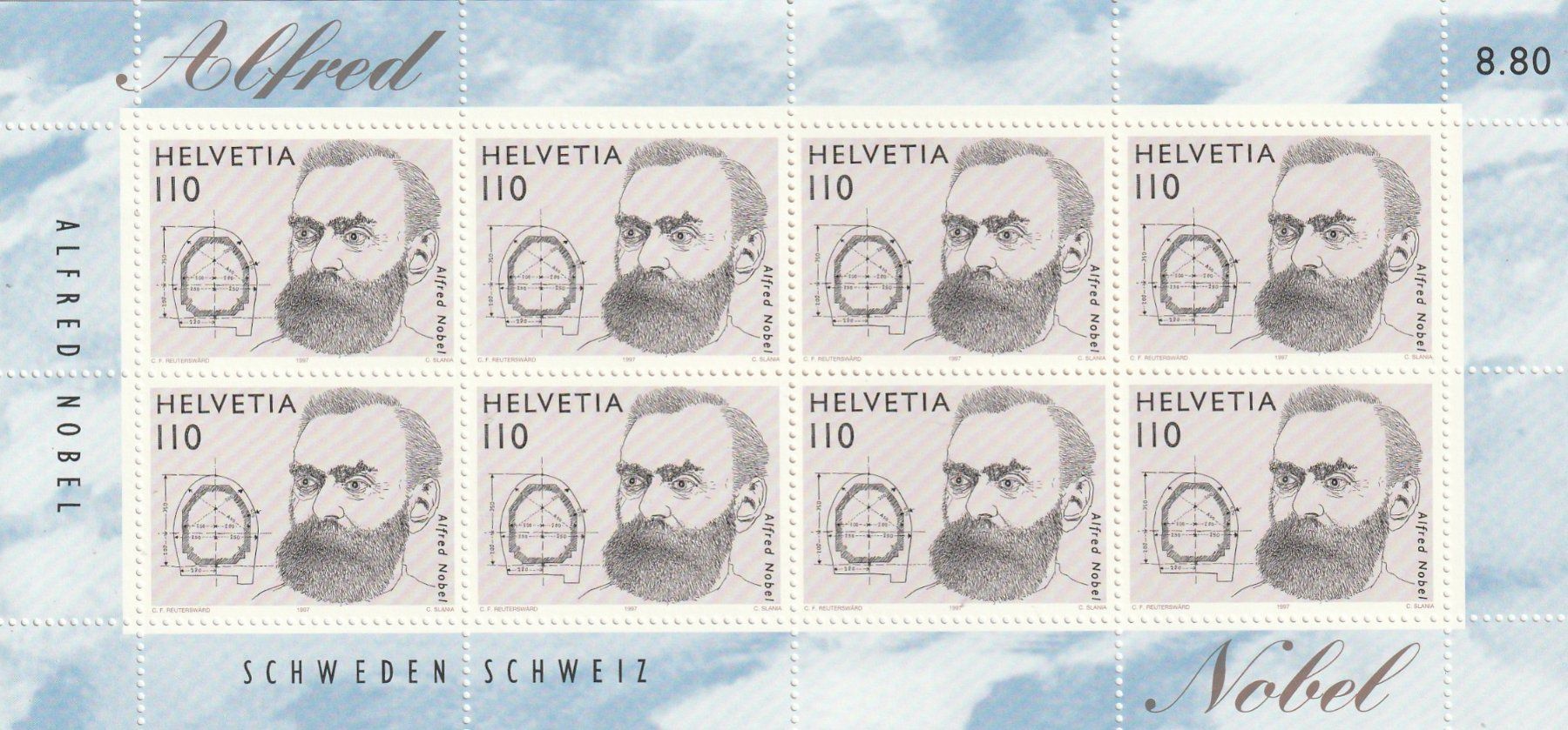 Tous les timbres: CH Frankaturware diverses Sondermarken Kleinbogen Postfrisch – Neuf avec emballage d'origine à Rupperswil par Ema10 2