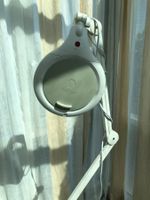Lupenleuchte Daylight mit Lupe, mit Stativ, weiss