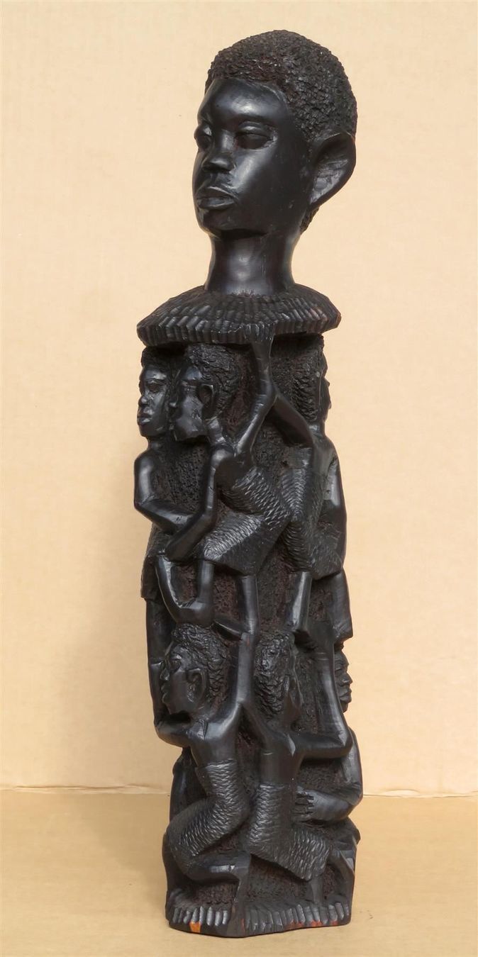 Xilografie: Afrikanischer Lebensbaum, Ebenholz 37 cm – Nuovo (secondo la descrizione) da Zürich venduto da Vanillaed 7
