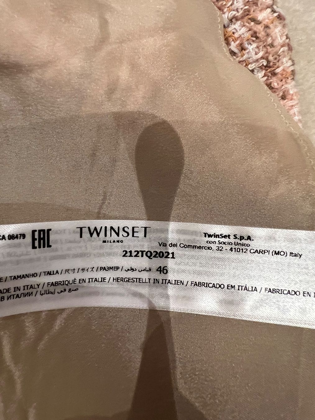 Twinset Kleider: Twin Set Bouclé Minikleid Gr. L – Gebraucht aus Kilchberg ZH von Lisavivienne 7