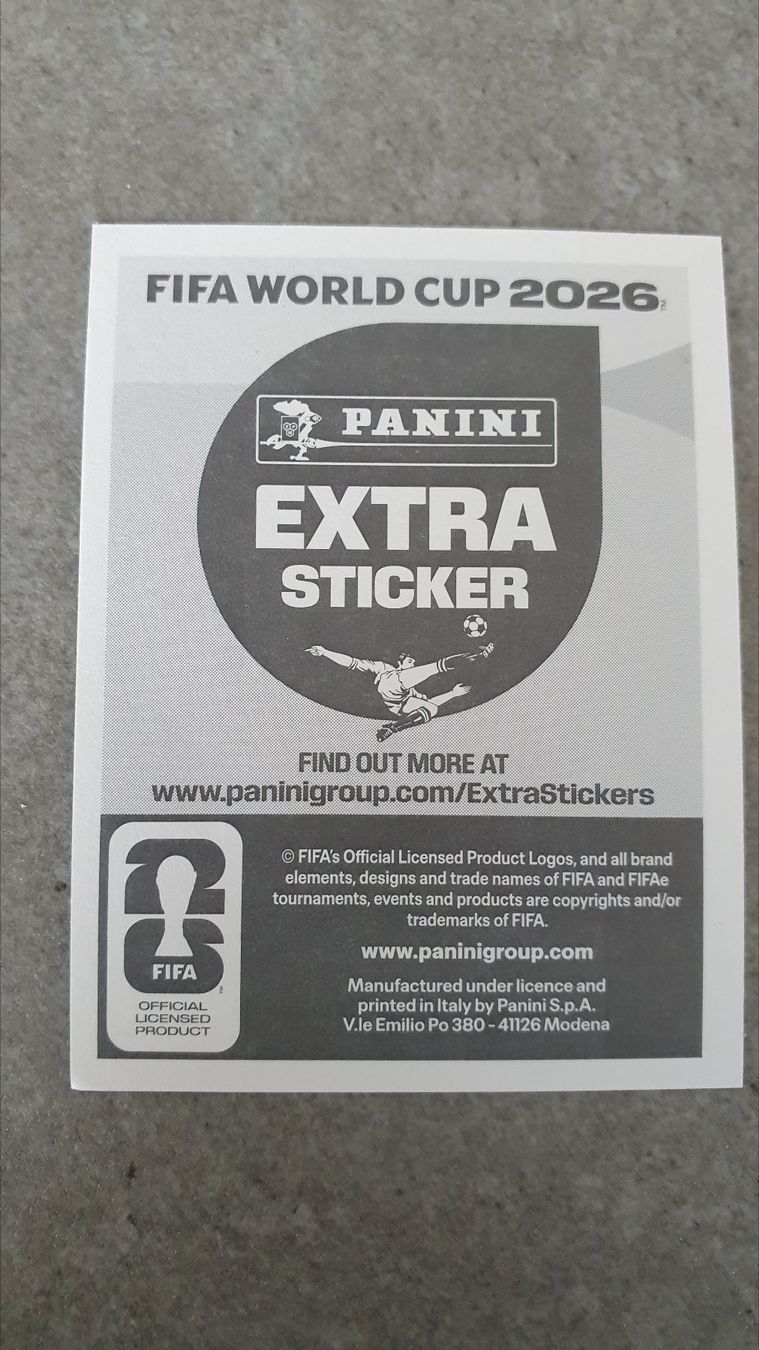 Panini Carte collezionabili: panini extra sticker Cristiano Ronaldo 2026 – Nuovo (secondo la descrizione) da Estavayer-le-Lac venduto da Pinoux 1