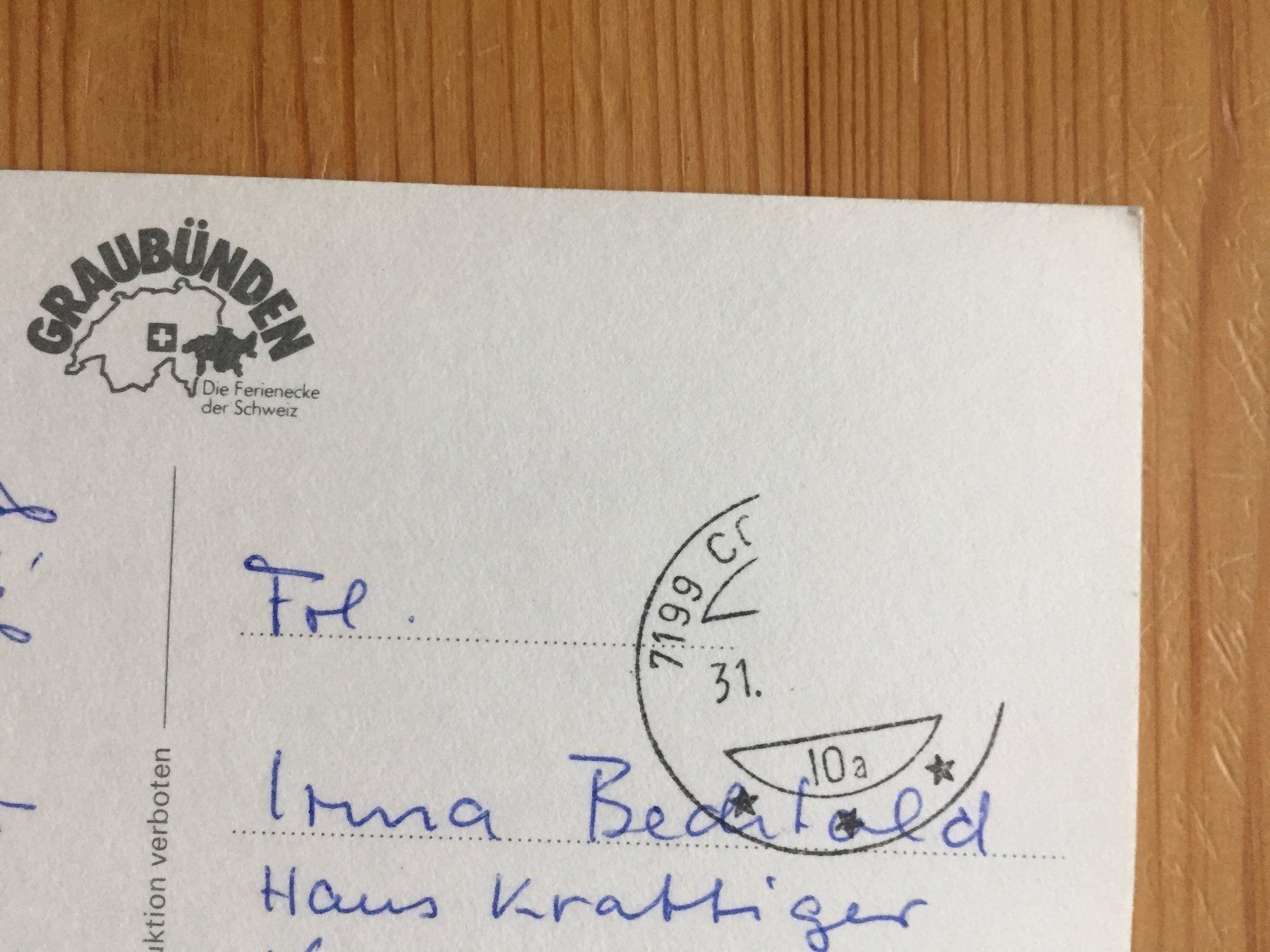 Cartoline postali: Laussee mit Brigelserhörner - AK – Usato da Oberuzwil venduto da Henri09 1