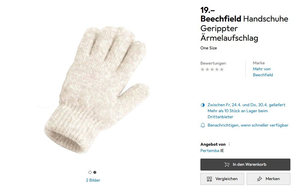 Altri accessori da uomo: Beechfield Herren Handschuhe – Nuovo (secondo la descrizione) da Thalwil venduto da VitaMini 1
