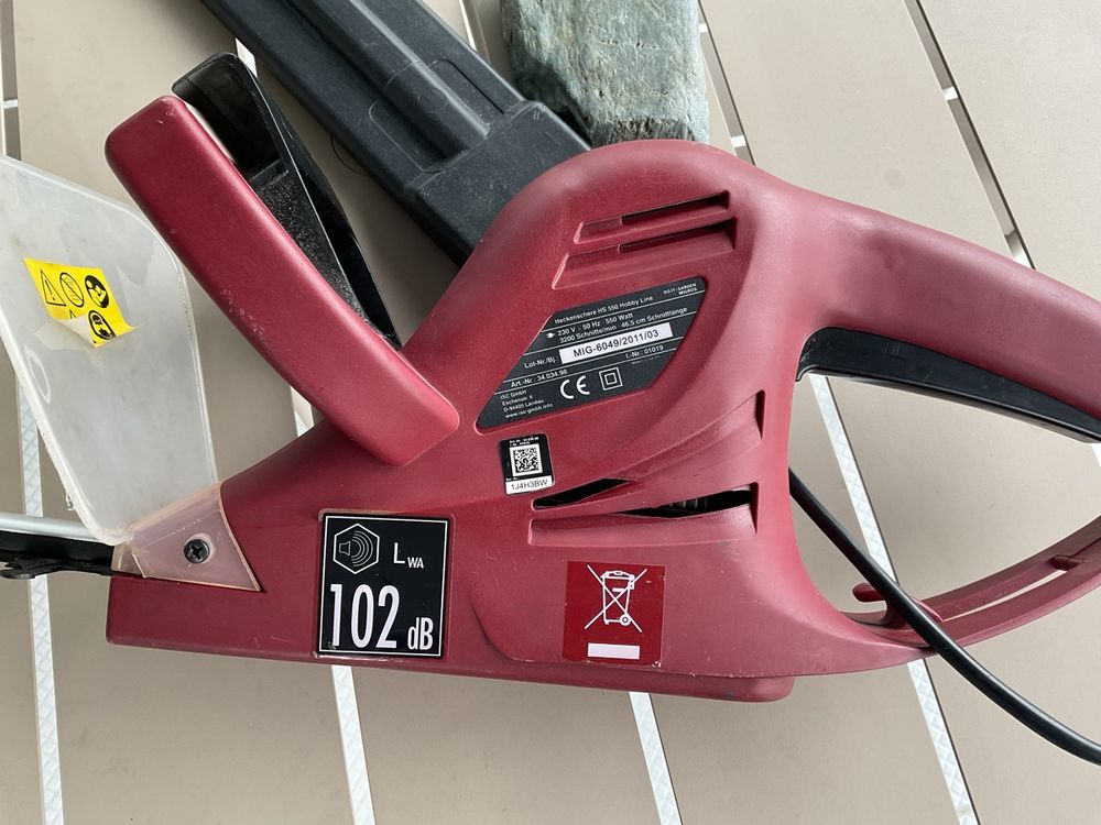 Alle Maschinen: Heckenschere HS 550 Mirgos Do It Garten – Gebraucht aus Bubikon von piznuna 4