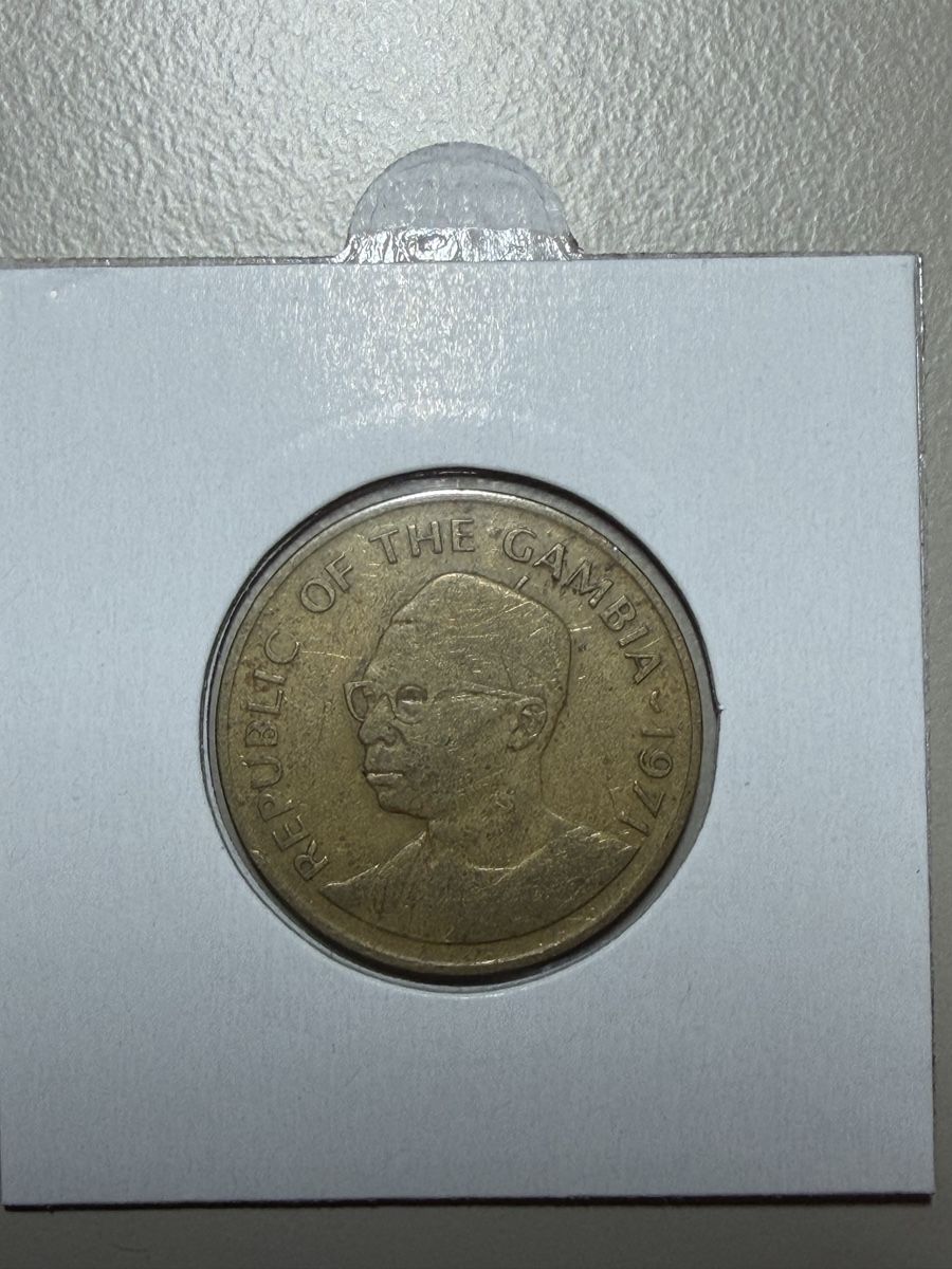 Toutes les monnaies: Gambie - 10 Bututs - 1971 – D'occasion à Payerne par Mike1682 1