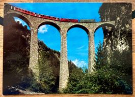 Filisur - Rhätischen Bahn - Landwasserviadukt Filisur