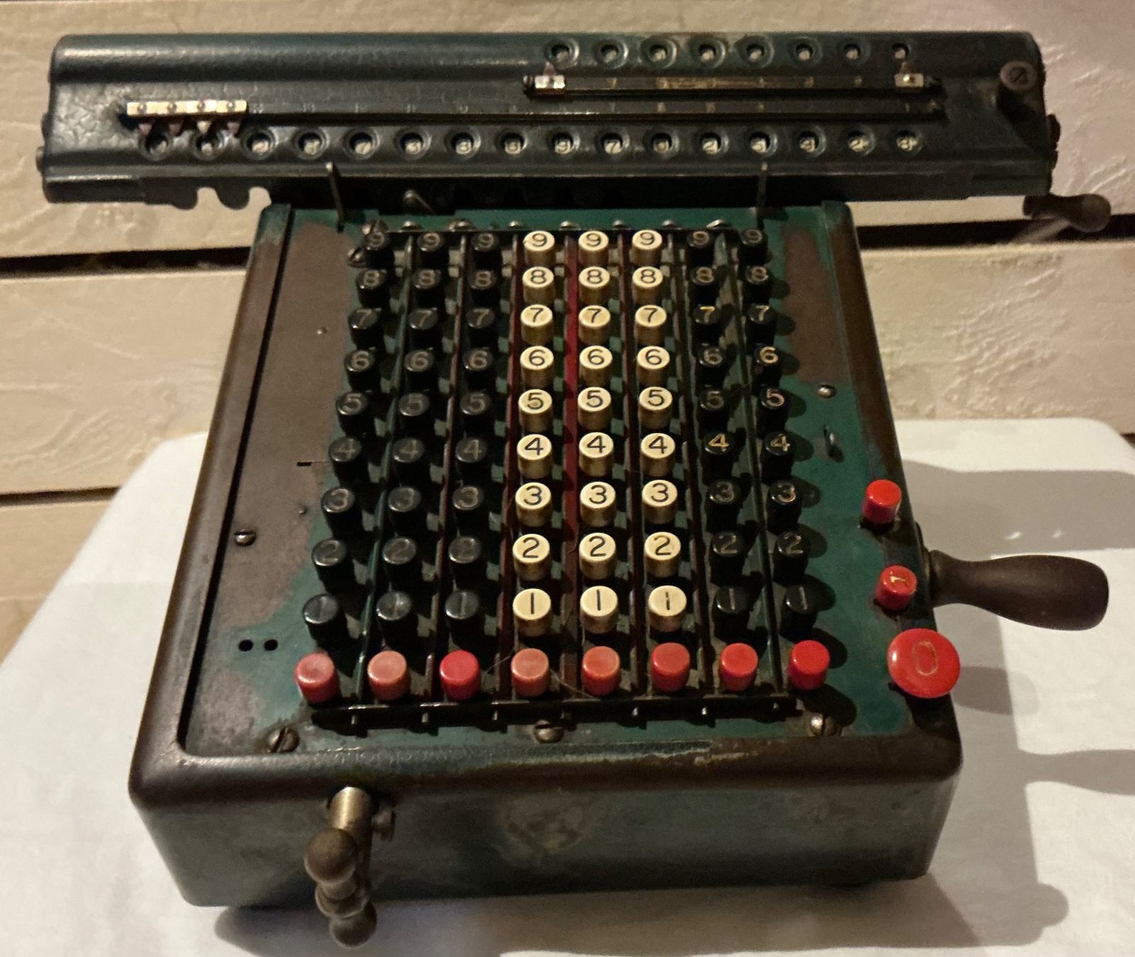 Taschenrechner: Monroe KA‑160 – Antique Adding Machine – 1930er – Selten – Gebraucht aus Adliswil von NT15 2