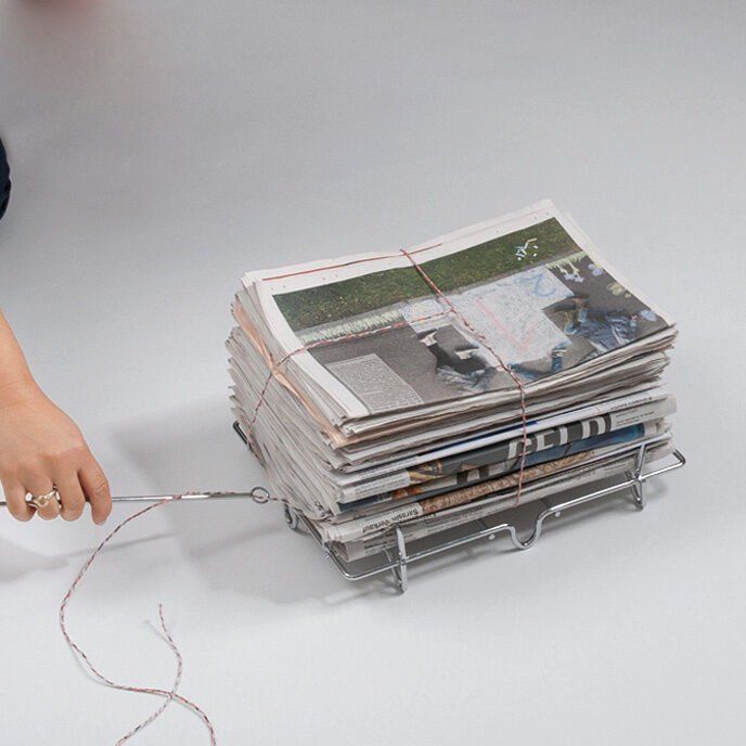 Sonstiges für Haushalt & Wohnen: EASYPACK Zeitungsstapler / Altpapiersammler – Gebraucht aus Bottighofen von RMB22 4