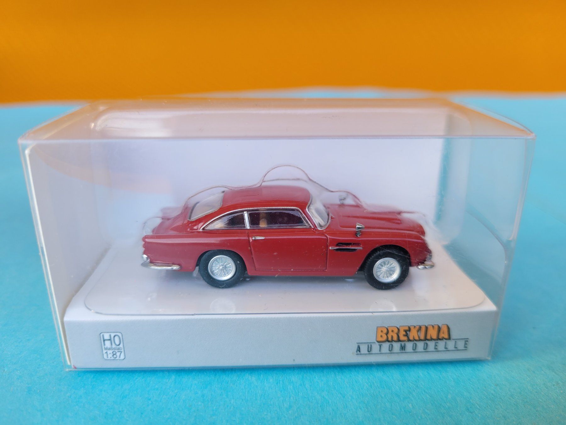 Aston Martin Modellautos: Aston Martin DB5 rouge Brekina 1:87 – Neu und originalverpackt aus Domdidier von Bimbo57