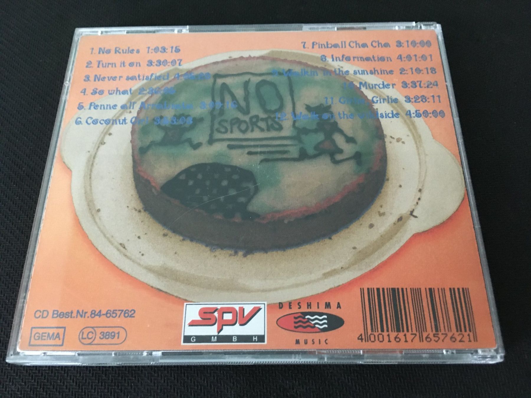 CD: No Sports - No Rules -CD- – Usato da St.Gallen venduto da MedienJoe 2