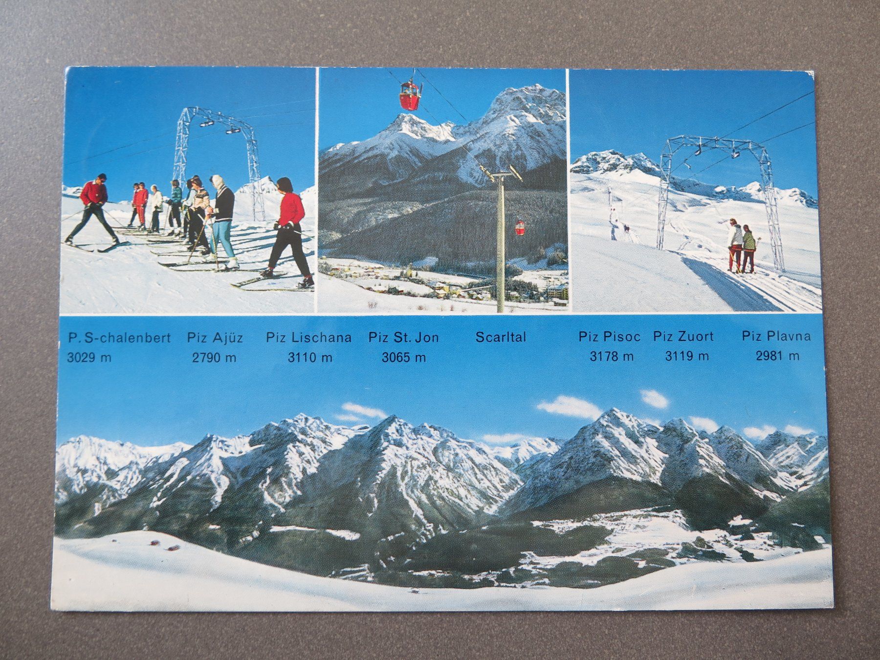 Cartoline postali: SCHULS-SCUOL - MOTTA NALUNS – Usato da Wittenbach venduto da lipasal