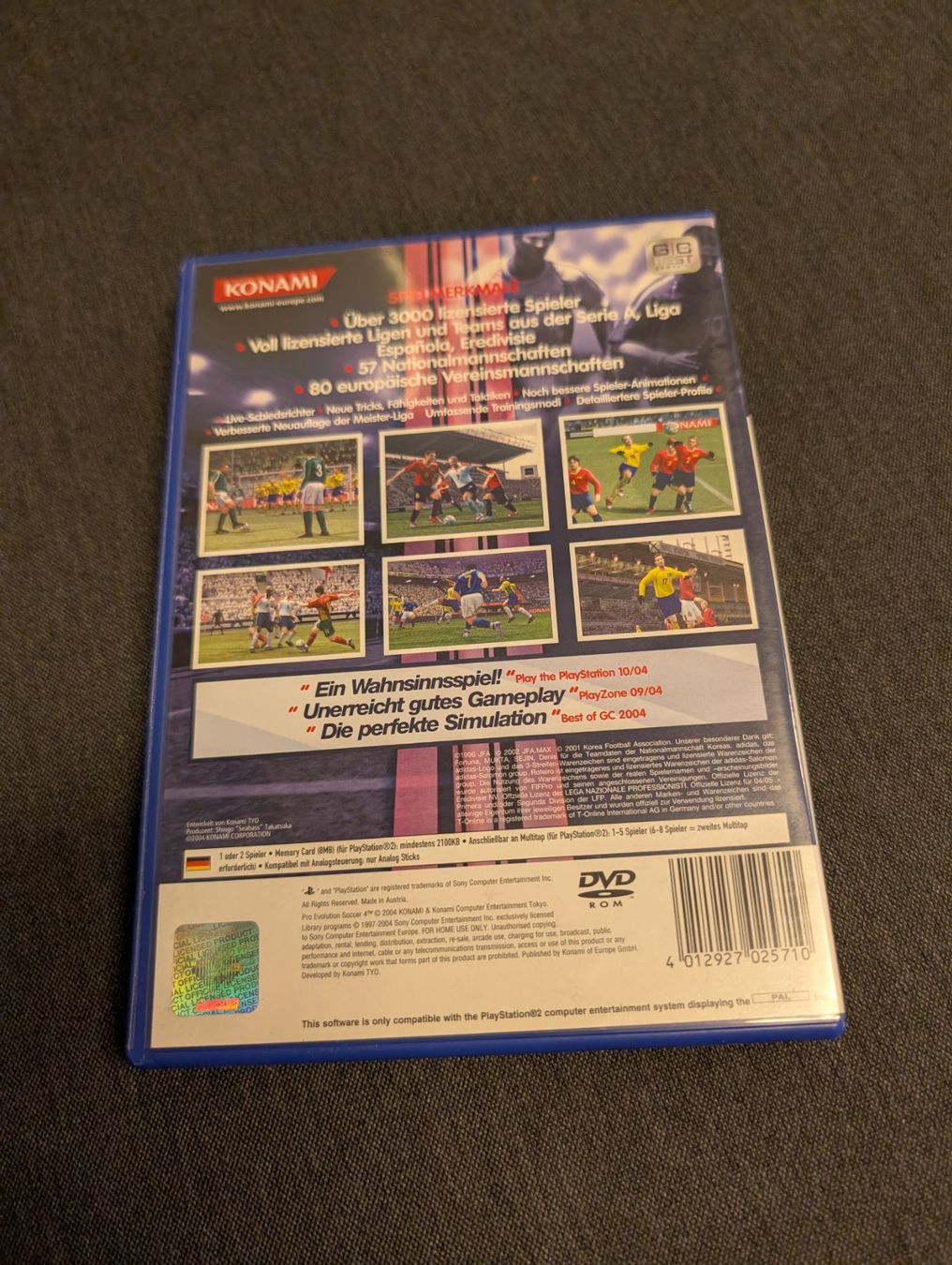 Jeux: Pro evolution soccer 4 Sony playstation 2 – D'occasion à Giubiasco par Ticinerd 1