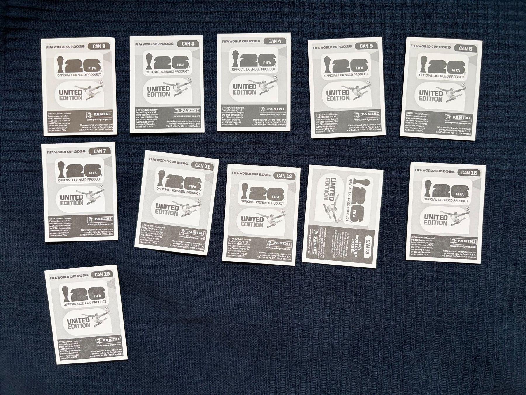 Panini Carte collezionabili: 11 Panini Sammelbilder von Canada – Usato da Thalwil venduto da kon_v82n 1