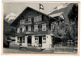Kandersteg, Hotel Simplon, gelaufen 1941