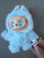 Pop Mart The Monsters Labubu Mini Plüsch Anhänger, Blau! (58