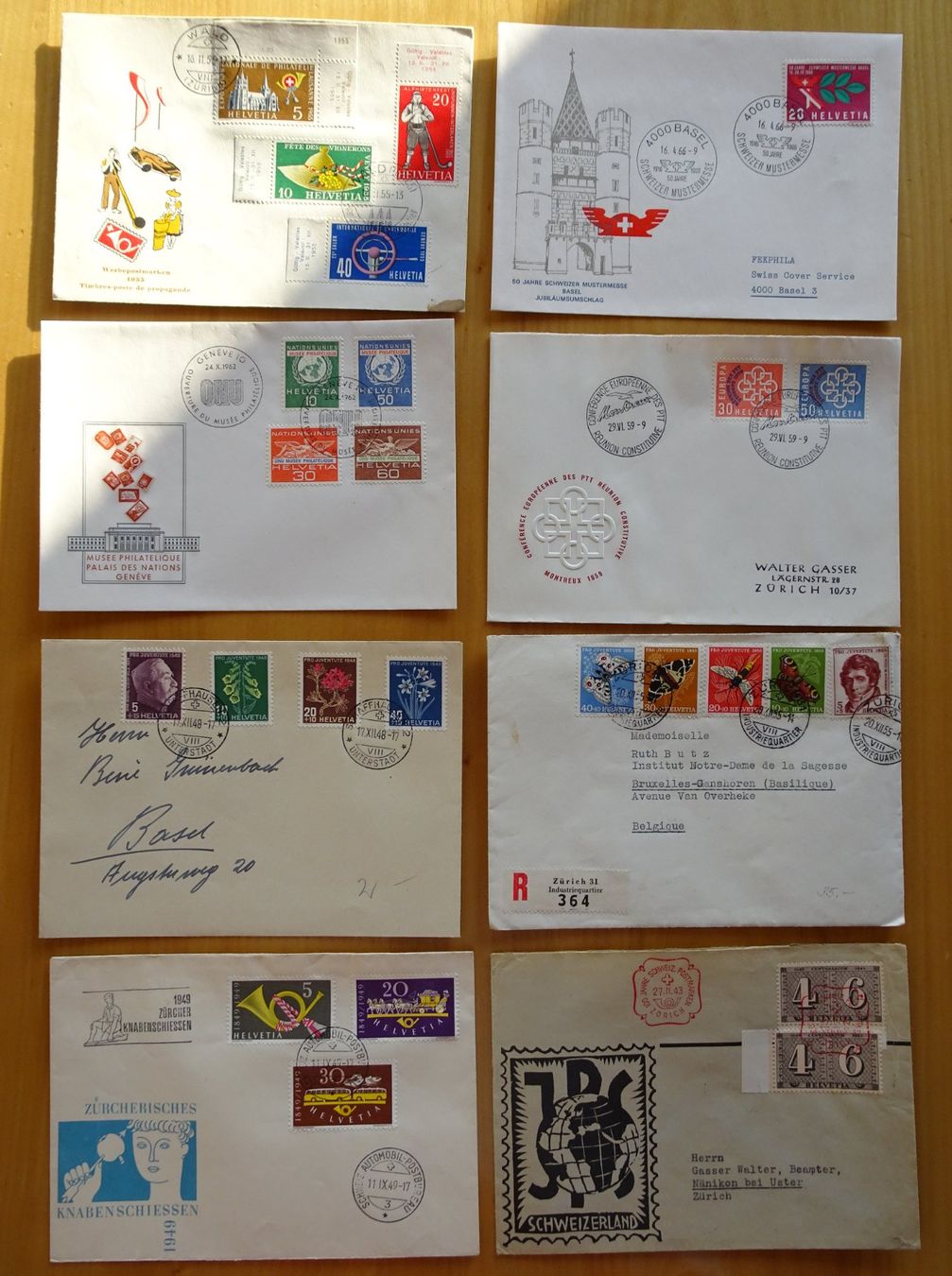 Alle Briefmarken: Sondercouverts/ Sonderstempel/ Sonderausgaben – Gebraucht aus Feldbrunnen von MarcusSO