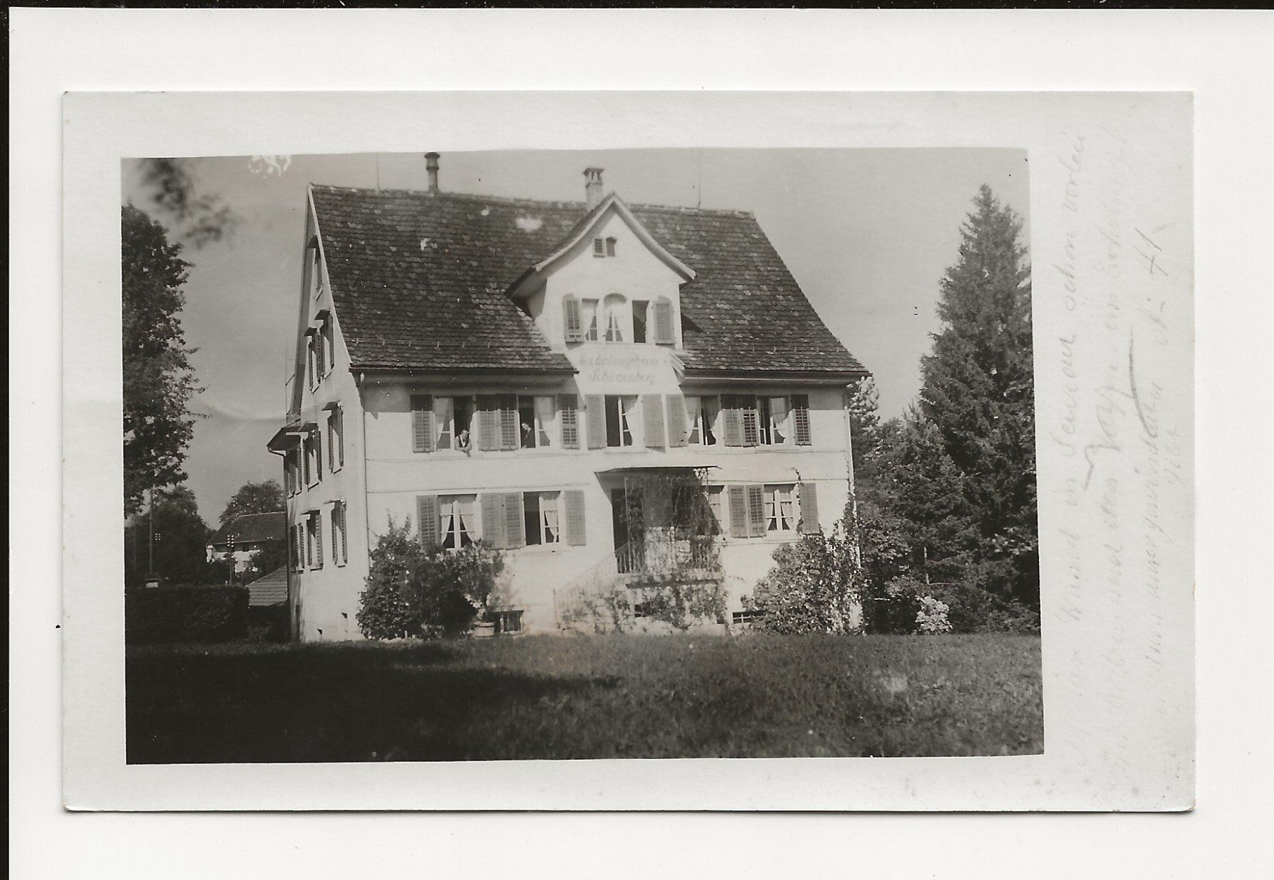 Cartoline postali: AK 1932 Erholungsheim Schönenberg ZH – Usato da Greifensee venduto da 315WDO